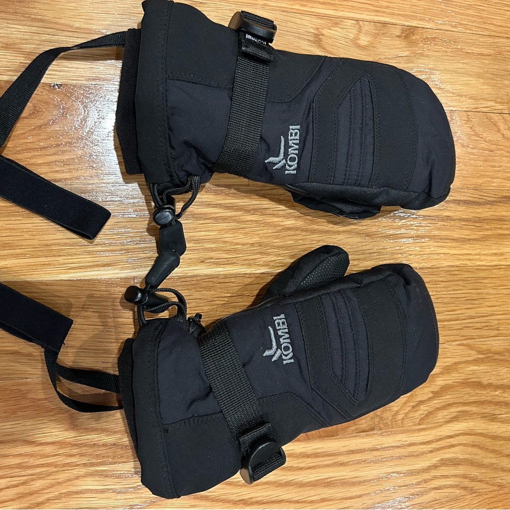 Black Kombi Winter Waterproof Mittens